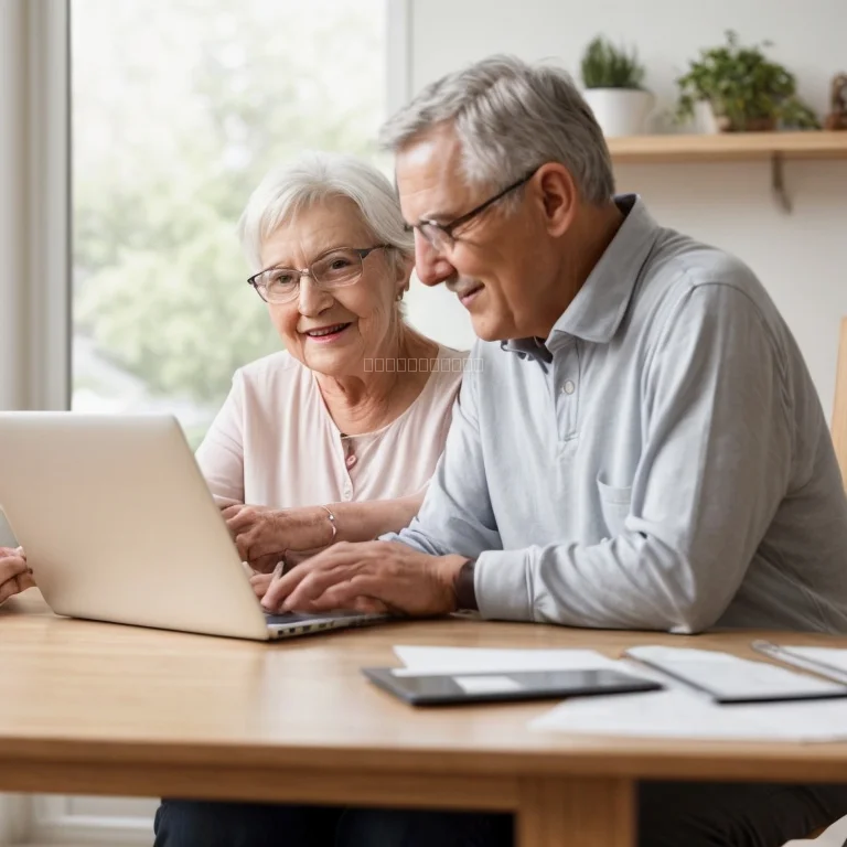 Persona mayor con atención médica urgente